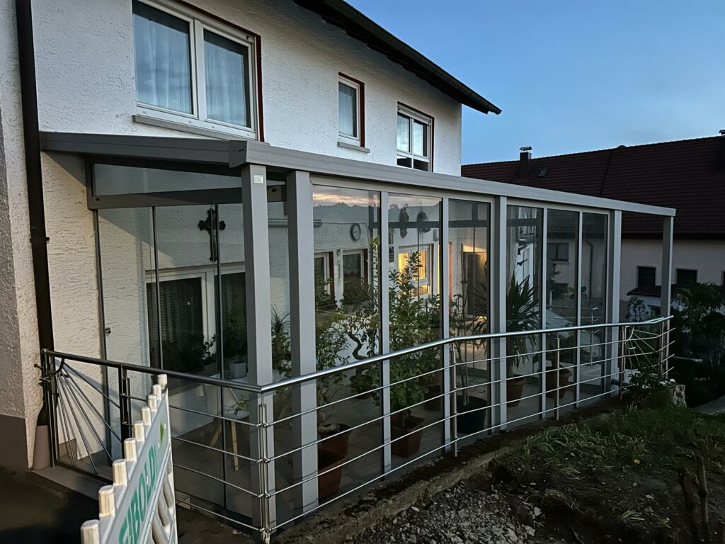 Terrassenüberdachung und Wintergarten: Baugenehmigung