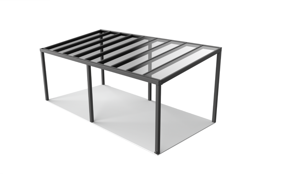 VD AluSysteme – Assamstadt – Carport freistehend VD AluSysteme - Assamstadt - Carport freistehend